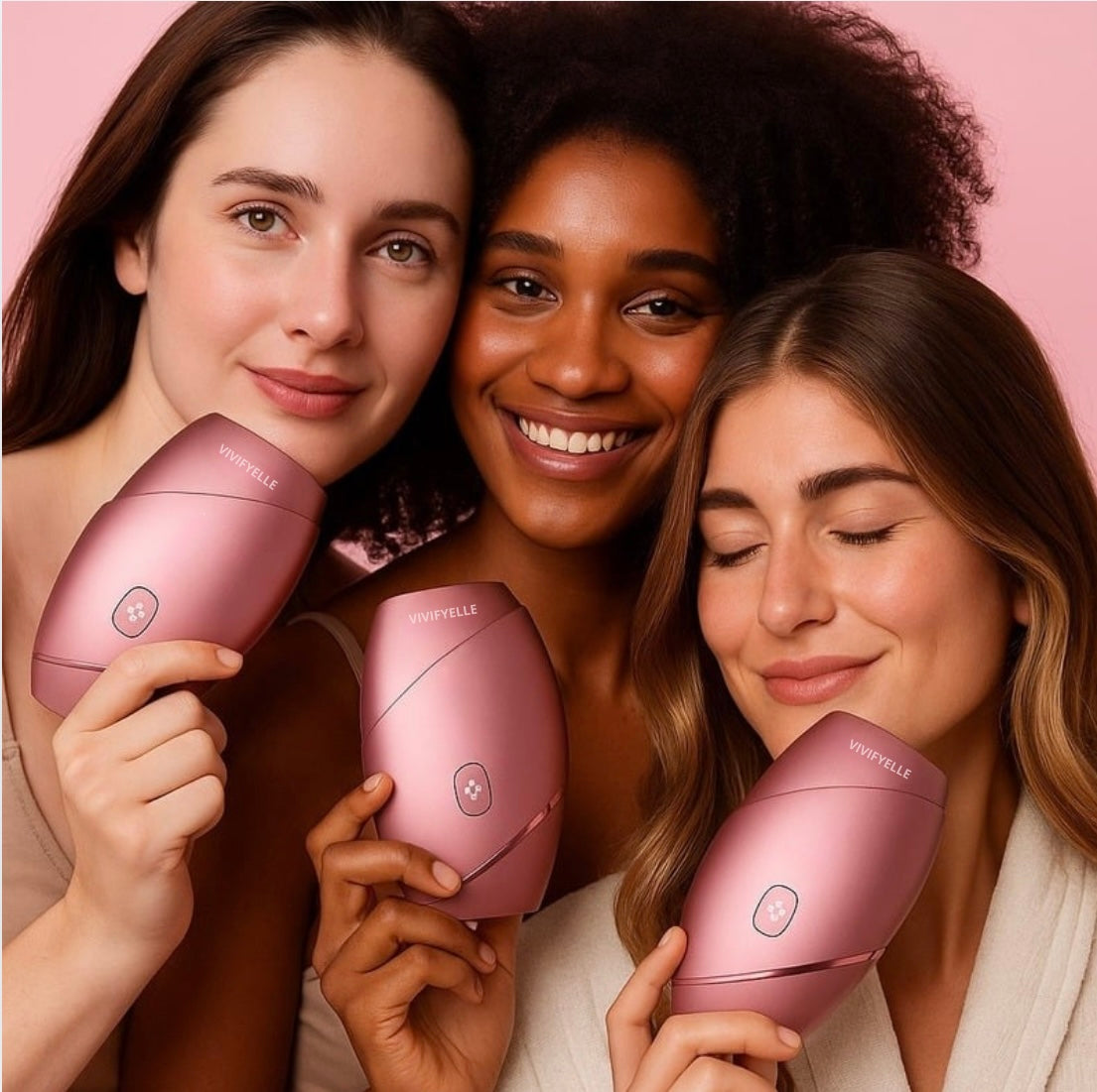 MelaGlow - Épilateur IPL adapté aux peaux claires à foncées