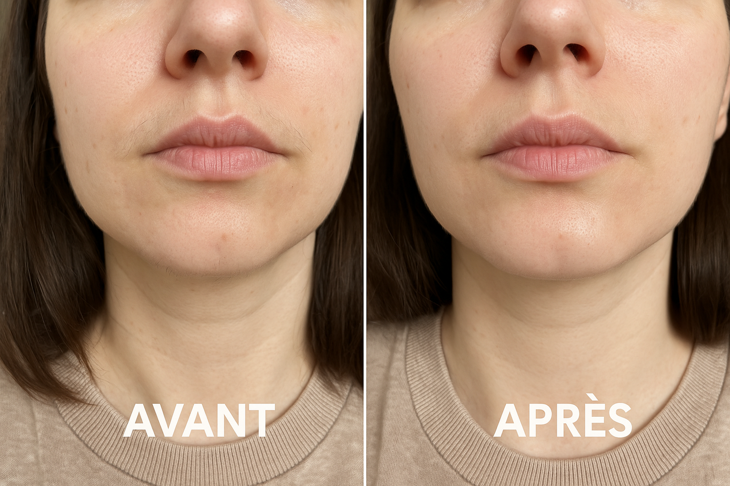 Chin Hair Removal Cover Image - French